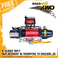 1 Pc Roadsafe King One Winches 9500lb 12V High Speed & Synthetic Rope