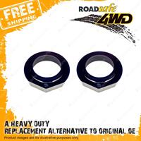 2 Pcs Roadsafe Front Coil Spring Spacers for Toyota Landcruiser 76 78 79 Series