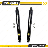 2x Rear 4WD Foam Cell Shocks for Toyota Landcruiser 76 78 79 Series 150mm Lift