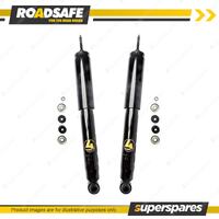 2x Front Roadsafe 4WD Nitrogen Gas Shocks for Ford Maverick Leaf Models 88-93