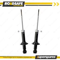 2x Rear Roadsafe STR Spring Seat Shocks for Mitsubishi Lancer CG CH Sedan 02-07
