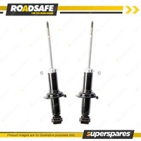 Rear Roadsafe STR Spring Seat Shock Absorbers for Mitsubishi Lancer CJ CF 07-19