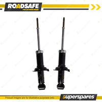 2 x Rear Roadsafe STR Spring Seat Shock Absorbers for Mitsubishi Lancer CY CF CJ