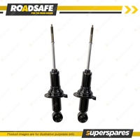 2 x Rear Roadsafe STR Spring Seat Shock Absorbers for Renault Alaskan D23 15-On