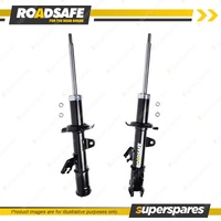 2 x Front Roadsafe STR Sealed Strut Shock Absorbers for Nissan Micra K13 10-17