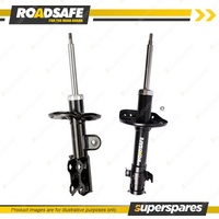 2 x Front Roadsafe STR Sealed Strut Shocks for Toyota Corolla Auris ZRE152 07-14