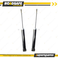 2x Rear Roadsafe STR Telescopic Shock Absorbers for Nissan Micra K12 1.4L 04-10