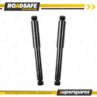 2x Rear Roadsafe STR Telescopic Shocks for Mitsubishi Triton ML MN MQ MR 06-On