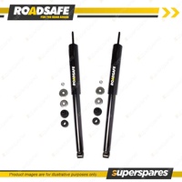 2 x Rear Roadsafe STR Telescopic Shocks for Daewoo 1.5I Cielo GL GLX Hatch Sedan