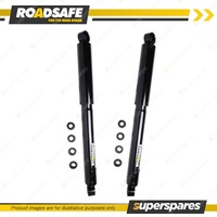 2 x Rear STR Telescopic Shocks for Toyota Landcruiser HZJ HDJ 78 GRJ VDJ 79