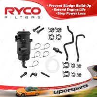 Ryco 4X4 Catch Can Filtration Upgrade Kit for Mazda BT-50 TFS40 TFR40 2020-on