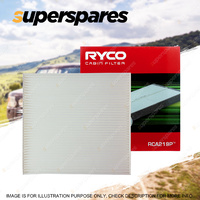 Ryco Cabin Air Filter for Fiat Ducato JTD 4Cyl Turbo Diesel 96kW RCA219P