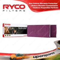 Ryco Cabin Air Filter for Peugeot 406 4Cyl V6 Microshield Filter RCA195MS