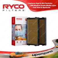 1pc Microshield N99 Ryco Cabin Air Filter for BMW X5 X6 Premium Quality