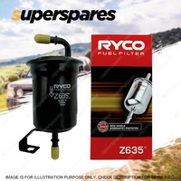 Ryco Fuel Filter for Toyota Landcruiser Prado GRJ RJZ RZJ 120 Series