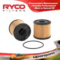 Ryco Fuel Filter for Fiat Scudo JTD Turbo Diesel 4Cyl 2.0L 2000-2007 Height 77mm