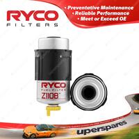 Ryco Fuel Filter for Land Rover Defender L316 2.2 4Cyl DT224 2.4 4Cyl DT244 TD4