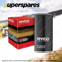 Ryco HD Fuel Spin-On Filter for Nissan UD Quon CD GK CG CW GH11 Engine 2017-On