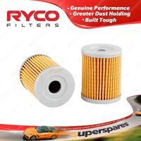 1 x Ryco Motorcycle Oil Filter for Yamaha YP400 Cartridge Type Filter RMC109