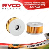 1 x Ryco Motorcycle Oil Filter for Suzuki DR250 GN250 GZ250 Cartridge RMC111