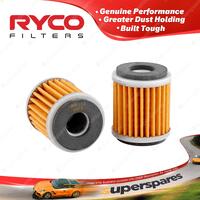 1 x Ryco Motorcycle Oil Filter for Husqvarna 125 Cartridge Type Filter RMC114