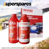 Ryco Performance O2Rush Re-Conditioning Kit Filter Conditioner Cleaner RFA107