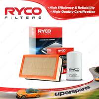 Ryco Oil Air Filter for Ford F250 F350 RN RM Turbo V8 7.3L Turbo Diesel