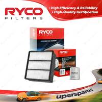 Ryco Oil Air Filter for Mitsubishi Mirage CE11 Pajero Io QA Lancer CE CH 4cyl