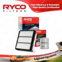 Ryco Oil Air Filter for Mitsubishi Triton MN ML MQ Challenger PB PC 4cyl 2.5L