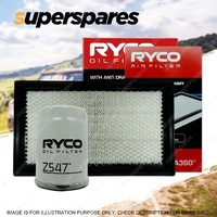 Ryco Oil Air Filter for Nissan Maxima A33 A32 Navara D22 Pathfinder R50 V6