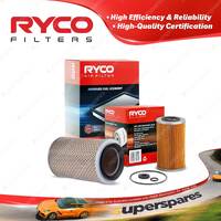 Ryco Oil Air Filter for Isuzu Elf350 KS11 KS20 T K Series TLD24 TLD44 4cyl