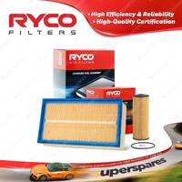 Ryco Oil Air Filter for Mercedes Benz E280 E320 W124 6cyl 2.8L 3.2L 1993-1996