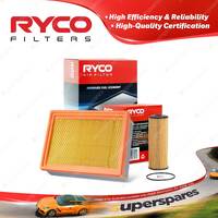 Ryco Oil Air Filter for Mercedes Benz Mb100 Mb140 661 4cyl 2.3L 1999-2005