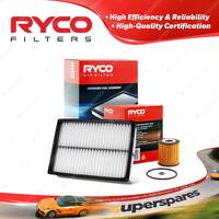 Ryco Oil Air Filter for Mazda 3 BK SP23 MPS 4cyl 2.3L Petrol L3 L3MZR