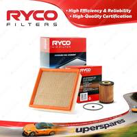 Ryco Oil Air Filter for Chrysler 300C Touring Wagon LE V6 3L Turbo OM642