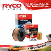 Ryco Oil Air Filter for BMW 316Ti E46 4cyl 1.8L Petrol N42B18 10/2001-07/2005