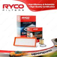 Ryco Oil Air Filter for Smart Fortwo A451 Turbo 3cyl 1L Petrol 3B21A 3B21B