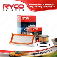 Ryco Oil Air Filter for Renault Clio X98 IV 3cyl 0.9L 4cyl 1.2L Petrol H4BA H5FD