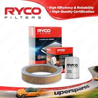 Ryco Oil Air Filter for Nissan 200B 810 4cyl 2L Petrol L20B 10/1977-1981