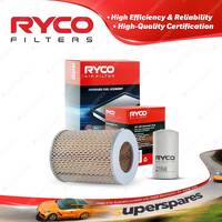 Ryco Oil Air Filter for Nissan Urvan E23 4cyl 2.3L Diesel SD23 81-84 84-85