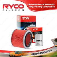 Ryco Oil Air Filter for Kia Ceres KW51 52 KW53 55 4cyl 2.4L Diesel SC 97-01