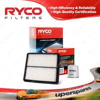 Ryco Oil Air Filter for Daewoo Leganza 4cyl 2.2L 2L Petrol T22SED C20SED