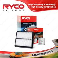 Ryco Oil Air Filter for Daewoo Nubira J100 J150 4cyl 2L 1.6L X20SED A16DMS