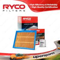 Ryco Oil Air Filter for Astra TR 4cyl 1.4L 1.6L 1.8L 2L Petrol 1996-1998