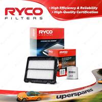 Ryco Oil Air Filter for Holden Barina TK 4cyl 1.6L Petrol 12/2005-12/2011