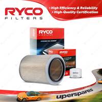 Ryco Oil Air Filter for Isuzu Npr400 NPR59 4cyl 3.9L 4BD1T 1987-06/1996