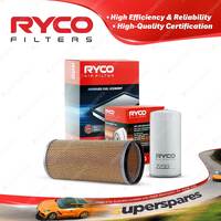 Ryco Oil Air Filter for Isuzu Fvd950 FVD13 6cyl 8.4L 6SA1-T 08/2000-On