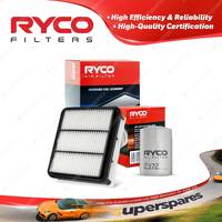 Ryco Oil Air Filter for Mitsubishi Triton ML 4cyl 3.2L 4M41T 06/2006-06/2009