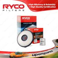 Ryco Oil Air Filter for Mitsubishi Lancer CB Sedan CC 4cyl 1.5L 4G15 Petrol