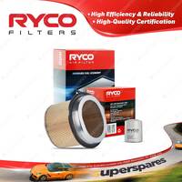 Ryco Oil Air Filter for Mitsubishi Lancer CB 4cyl 1.5L 1.6L Petrol 4G15 4G61